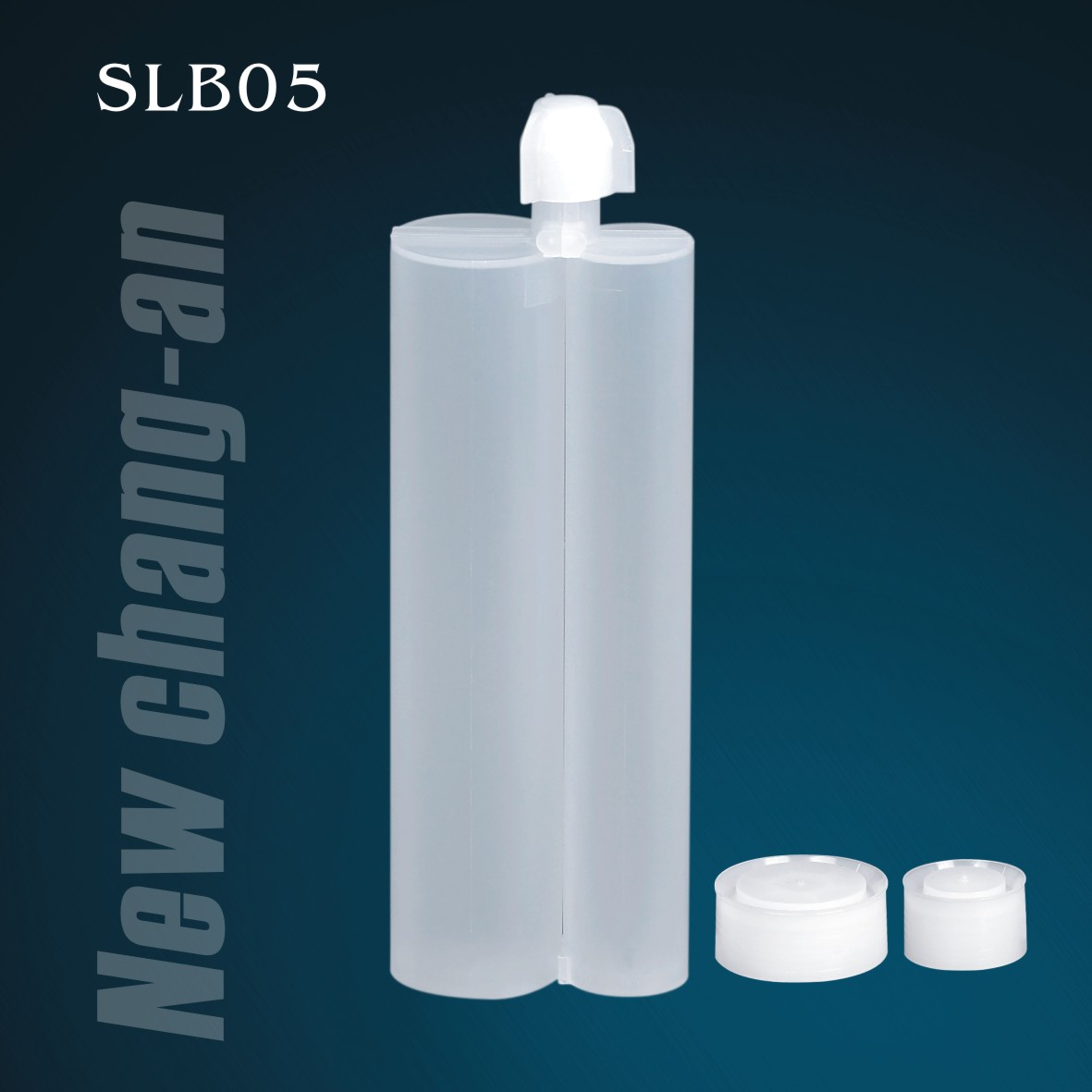 320ml: cartucho duplo de dois componentes de 160ml para adesivo Pack a + B SLB05